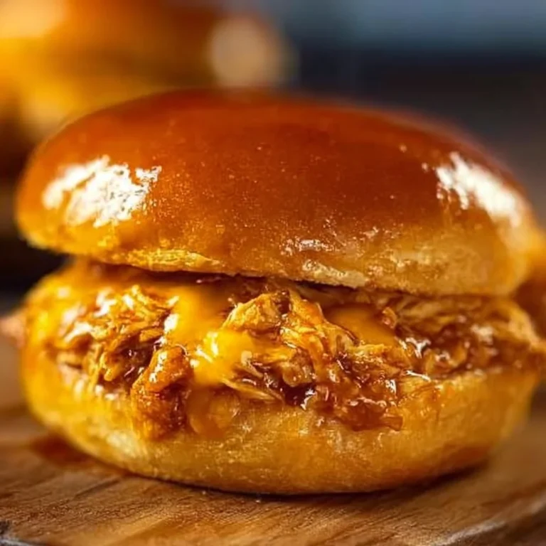 Cajun Chicken Sloppy Joes served on a wooden platter with toppings.